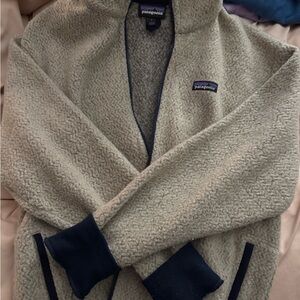 Patagonia Olive Green Fleece Jacket